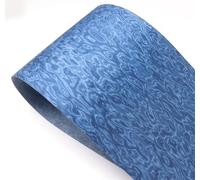 Vtimpac 1 pièce L : 2,5 mètres de largeur : 30 cm, épaisseur : 0,25 mm, placage en bois bleu canari (base non tissée) fines feuilles de bois