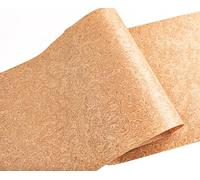 Vtimpac 1pcs Longueur: 2,5 mètres Largeur: 58 cm Épaisseur: 0,25 mm Technologie de chat jaune Placage de bois Birdseye