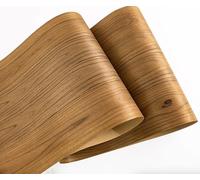 Vtimpac L : 2,5 m - Largeur : 580 mm - T : 0,25 mm - Placage bois naturel à motif teck (dos en papier kraft)