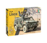VTLM LINCE Italian Light Tactical Vehicle (9 Décos) - ITALERI 1/35 Plastic Kit