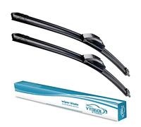 VTOGOI OEM Quality 26''+18'' Premium All-Season Auto Windshield Natural Rubber J-Hook Wiper Blades(Pack of 2)