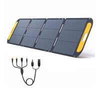 VTOMAN VS200 PRO Panneau solaire portable 200W 43.2V, efficacité de 25% Panneau solaire pliable avec certification IP67 étanche et adaptateurs Anderson XT60 XT90 DC5521 et supports réglables