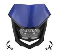 VTSGBLS Accessoires Phares Moto Universels Pour Suzuki Enduro Motocross Protecteur phare moto(BLEU)
