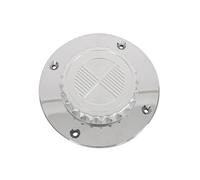 VTSGBLS Bouchon d'essence de Moto Accessoires De Moto Couvercle De Bouchon De Réservoir De Carburant Couvercle De Gaz Cafe Racer pour K1100 K100 K75 K75S K1(Un)