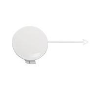VTSGBLS Bouchon d'œillet remorquage Automatique pour A4 B8 Accessoires 2013 2014 2015 2016 Droit 8K0807441B Crochet Remorquage Pare-Chocs Arrière Cache-œillet Remorquage(Blanc)
