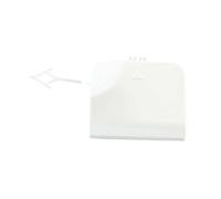 VTSGBLS Bouchon d'œillet remorquage Automatique pour B&MW X3 G01 G08 2018 2019 2020 51127498525 Couvercle Crochet Remorquage Pare-Chocs Arrière(Passager Blanc)