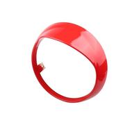 VTSGBLS Cache Cadre Phare Scooter Moto Protège-phares Couvre-phare Anneau Masque Lumière Avant Pour Primavera125 Pour Primavera150 2018-2023 Protecteur phare moto(ROUGE)