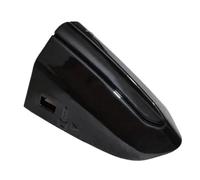 VTSGBLS Capuchon poignée porte extérieure Cache Poignée Porte Avant Gauche Pour Mondeo MK5 2013-2019 Pour Edge MK2 2019-2018 Pour Taurus 2015-2020(Type A Noir)