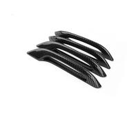 VTSGBLS Capuchon poignée porte extérieure Poignée Porte Antigivre Pour Tesla Pour Model Y/3/3+ Pour Highland 2024(Carbone brillant)