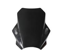 VTSGBLS Déflecteur Vent Motos Pare-Brise Moto Universel pour Benelli pour Leoncino 250 500 BN125 BN300 BN302 BN302S 502C(Noir)
