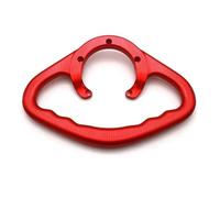 Poignée Maintien Passager Moto pour Kawasaki Z250 Z300 Z400 Z750 Z650 Z800 Z900 Z1000 Poignées Moto pour Réservoir Et Accoudoirs(Rouge)