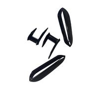 VTSGBLS Spoiler Avant Voiture Garnitures Couvercle Séparateur Spoiler Latéral Pare-Chocs Avant pour B&MW F40 118i 118d 120i 120d 128ti M135i MS&Port 2019-2024 Becquet Pare-Chocs Avant