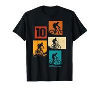 VTT 10ème Anniversaire garçon Mountainbiker 10 Ans T-Shirt