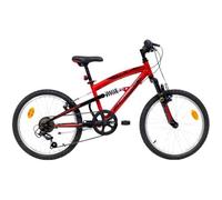 VTT 20'' Tout Suspendu Mixte TWISTER - Cadre Acier - 6 Vitesses Shimano - Freins V-Brake 20
