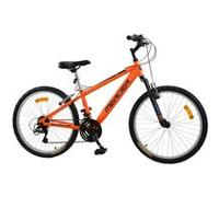 VTT 24'' MERCIER alu foruche télescopique - 18 vitesses - cadre mixte - orange Orange G