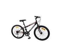 VTT 24 pouces 6 vitesses noir mixte