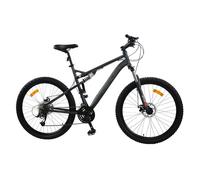 VTT 27,5'' MERCIER tt supendu - 24 vitesses - cadre mixte - noir