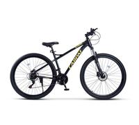 VTT 29 pouces EVRYAE - Cadre hardtail aluminium, fourche suspendue 80 mm, freins hydrauliques, 21 vitesses