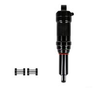 VTT Amortisseur de roue arrière à chambre unique Suspension pneumatique 165/190/210 mm Alliage d'aluminium Préréglé Entretien minimal pour cadre à suspension complète Noir (210 mm)