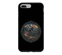 VTT Downhill Forest Mountains Cyclisme Coque pour iPhone 7 Plus/8 Plus