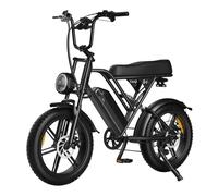 VTT Électrique À Pneus De 20 Pouces, Vélo Électrique À Batterie Au Lithium, Vélo Électrique Tout-Terrain pour Adultes 15A