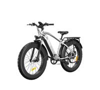 VTT électrique Bodywel D6 avec moteur de 250 W et batterie 48 V 15 Ah, Blanc