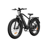 VTT électrique Bodywel D6 avec moteur de 250 W et batterie 48 V 15 Ah, Noir