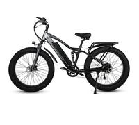 VTT électrique CMACEWHEEL TP26, Batteire 18 Ah, pneus larges, Gris