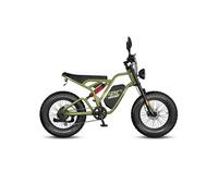 VTT électrique F20 Ultra, 20"×5.0, Freins à disque, 25 km/h, vert
