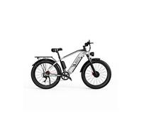 VTT électrique F26, dual moteur, Max 50 km/h, argent