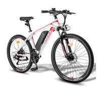 VTT électrique Fafrees 26Hailong One, batterie 36 V 13,5 Ah, 21 vitesses - Blanc