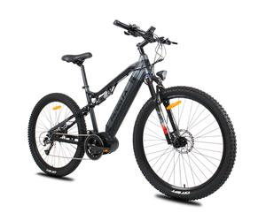 VTT électrique HedaTX TX11, pneus 27,5 pouces, moteur central 500 W, batterie 48 V 15 Ah
