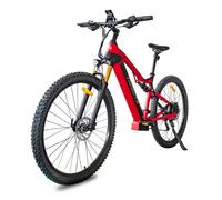 VTT électrique HedaTX TX19, batterie 48 V 19,2 Ah, 27 vitesses - rouge