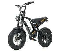 VTT électrique Hidoes HD-B6mini avec batterie 48 V 10,4 Ah et suspension intégrale