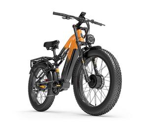 VTT électrique LANKELEISI MG800MAX 2 moteurs 1000 W doubles, batterie 48 V 20 Ah