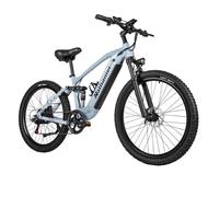 VTT électrique Nathaniel SYR03 - Batterie amovible 48 V 20 Ah - Gris clair de lune