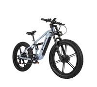 VTT électrique Nathaniel SYR09 - Batterie amovible 48 V 20 Ah - Gris