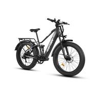 VTT électrique RATTAN Pathfinder Pro avec batterie 48 V 18 Ah, Shimano 7 vitesses - Gris