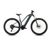 Vtt electrique semi rigide cube reaction hybrid one 600 trapeze shimano 10v 600 wh bosch 100 nm 29 vert royal 2026