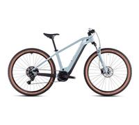 Vtt electrique semi rigide cube reaction hybrid performance 500 shimano cues 9v 500 wh 27 5 bleu sky light 2025