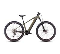 Vtt electrique semi rigide cube reaction hybrid pro 600 12v 600 wh bosch 100 nm 27 5 vert dusty olive 2025