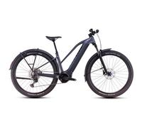 Vtt electrique semi rigide cube reaction hybrid pro 600 allroad trapeze shimano deore deore xt 12v 600 wh 29 gris metallic 2025