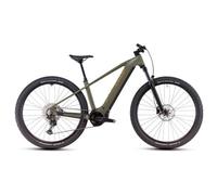 Vtt electrique semi rigide cube reaction hybrid pro 800 12v 800 wh bosch 100 nm 27 5 vert dusty olive 2025