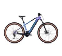 Vtt electrique semi rigide cube reaction hybrid race 625 12v 625 wh bosch 85 nm 29 bleu violet switch