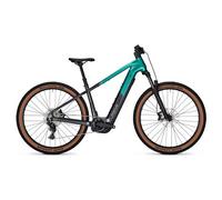 Vtt electrique semi rigide focus jarifa 6 7 x shimano 9v 600wh bosch 100nm 29 vert noir 2026