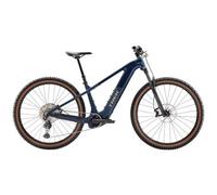 Vtt electrique semi rigide trek powerfly 6 12v 800wh bosch 120 nm 29 bleu gen 5