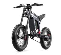 VTT électrique - SHENGMILO - S900 - Moteur 1500W - Batterie 60V30AH - Pneus 20x4.0 tout-terrain