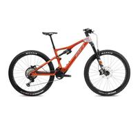 Vtt electrique tout suspendu bh ilynx trail carbon 8 7 12v 540 wh bh 80nm 29 orange beige