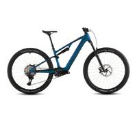 Vtt electrique tout suspendu cube ams hybrid one44 c 68x slx 400x shimano 12v 400 wh bosch 60 nm 29 bleu nebula 2026