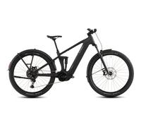 Vtt electrique tout suspendu cube stereo hybrid one22 pro 600 fe shimano 10v 600 wh bosch 100 nm 29 noir bleu night 2026